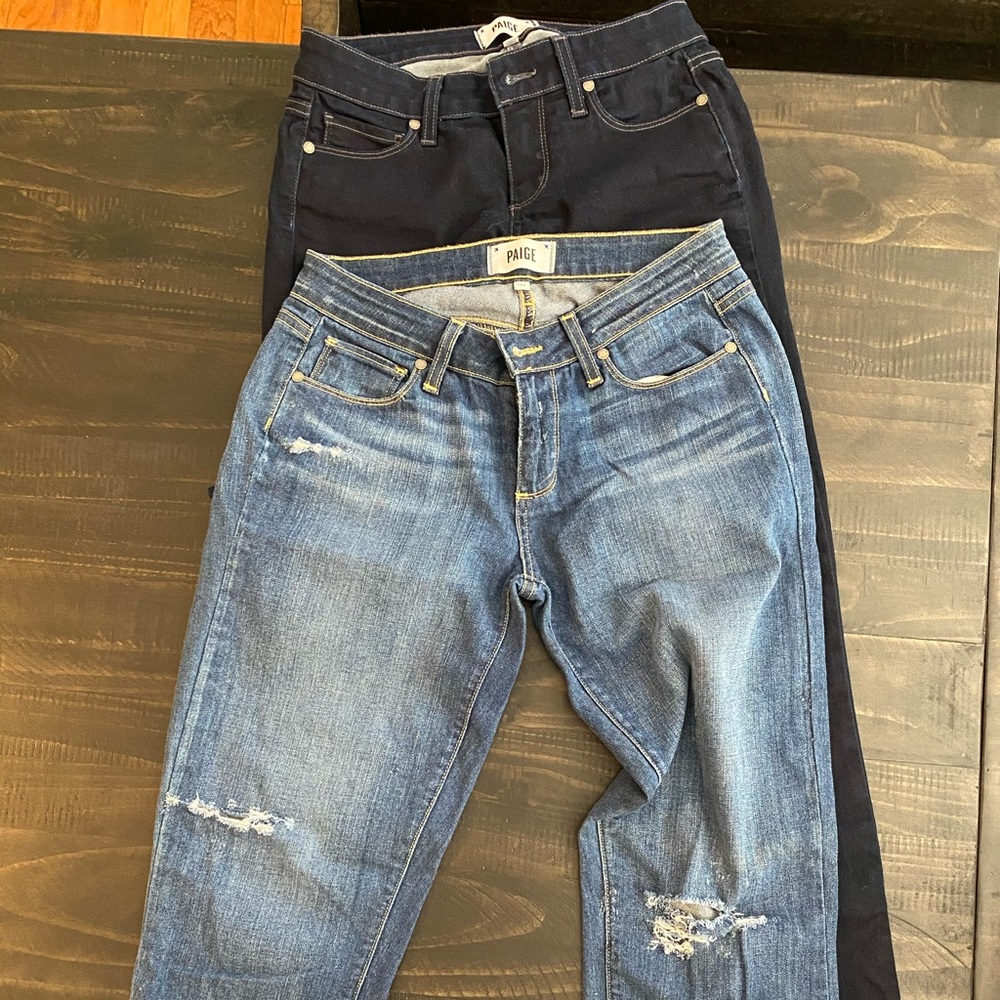 2 Paige jeans